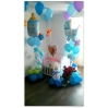 MIX Foliniai balionai įvairių dydžių, formų, paveikslėlių su heliu
