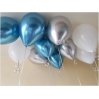 Chromo "Veidrodiniai" balionas su heliu