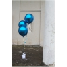 Orbz'ai "Veidrodiniai", foliniai, apvalus, 38-40 cm  balionas su heliu (vnt.kaina)