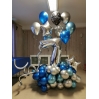 Burbulinės balionų dekoruotos Girliandos, 